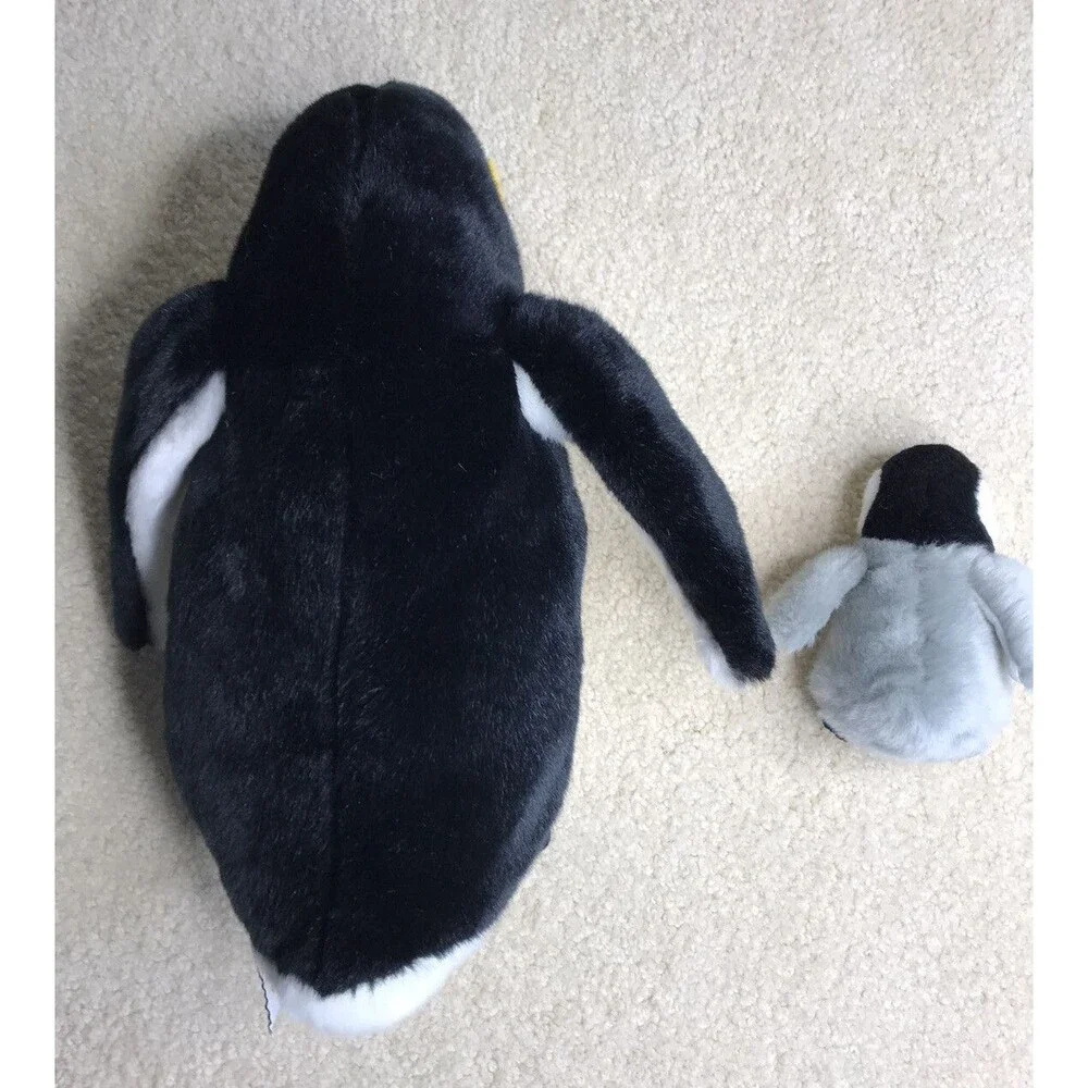 Yomiko Classics Mommy and Baby Penguin Stuffed Plush Animal Set